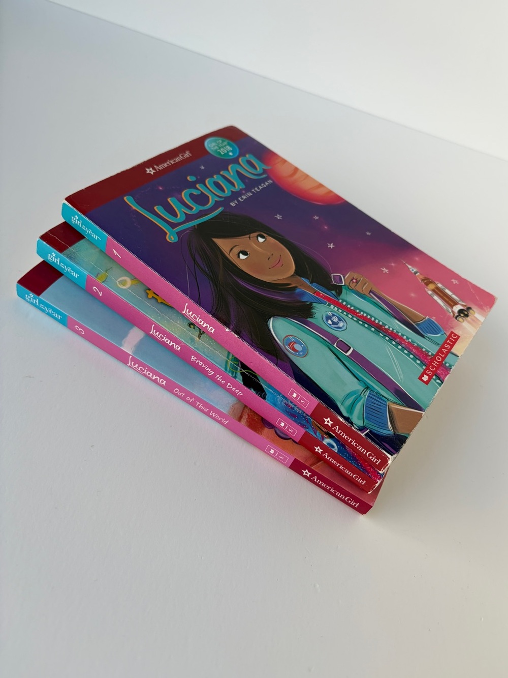 American Girl GOTY Luciana Books 1 2 & 3 Set